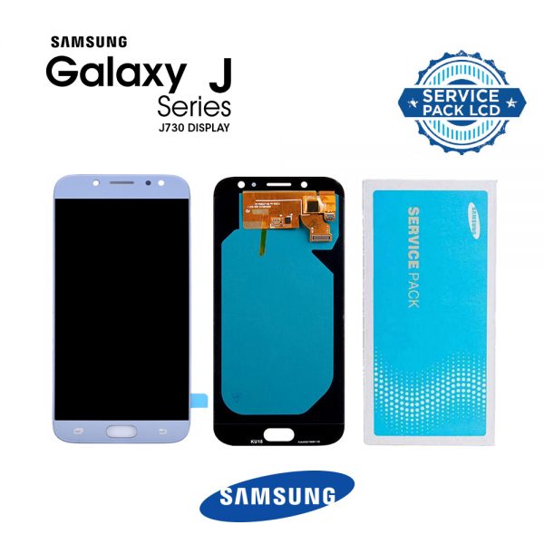 J730 (J7 17) LCD SILVER-BLUE