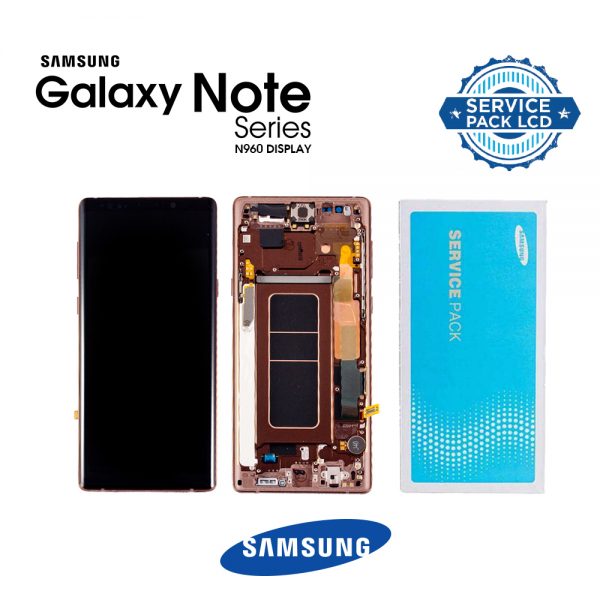 N960 NOTE9 LCD BROWN COOPER GOLD