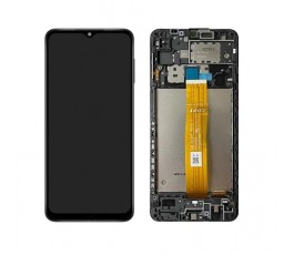 A125 (A12 2020) BLACK CON MARCO  Service pack (ORIGINAL)