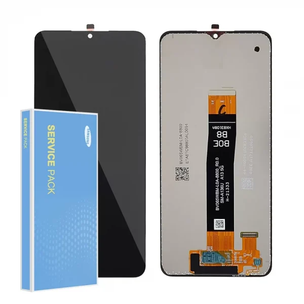 A042/M045 (A04e/M04 2022) BLACK (NF) LCD ORIGINAL SERVICE PACK (SIN MARCO)