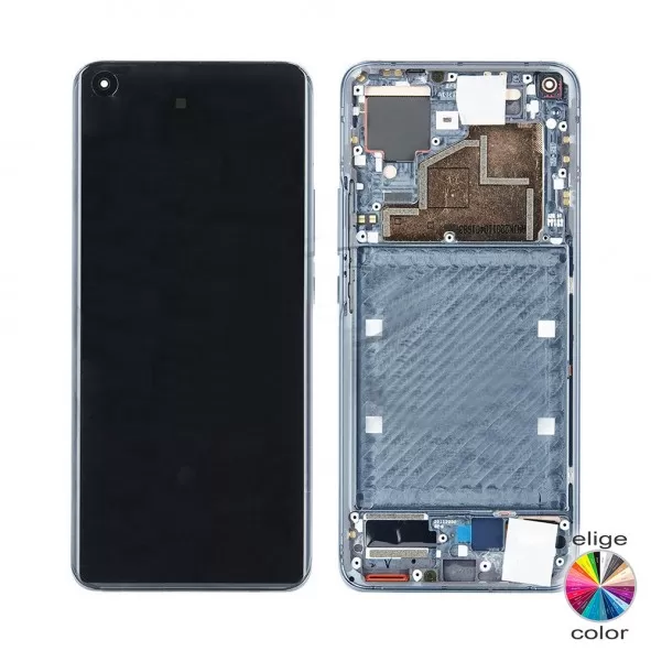Xiaomi Mi 11 5G (2021) BLUE LCD ORIGINAL, SERVICE PACK ( con marco)